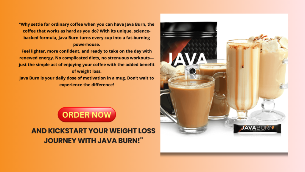 Java Burn: Natural Weight Loss Coffee Supplement 6 2 3